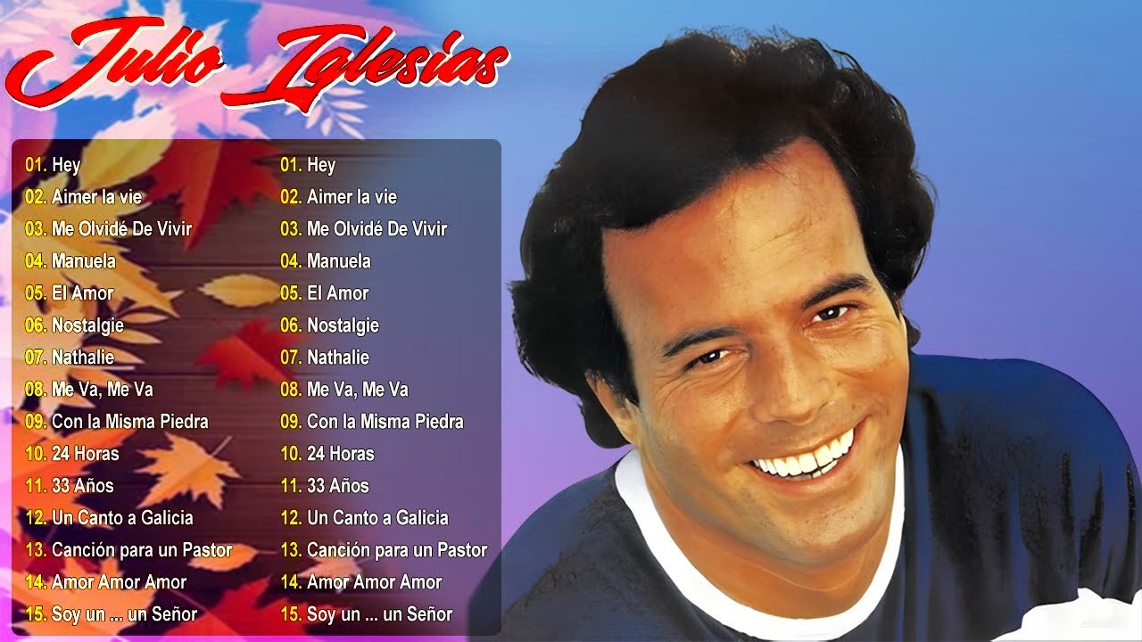 Julio Iglesias✨Sus Mejores Éxitos Cancion Clasica Viejitas Pero Bonitas De Julio Iglesias 2026