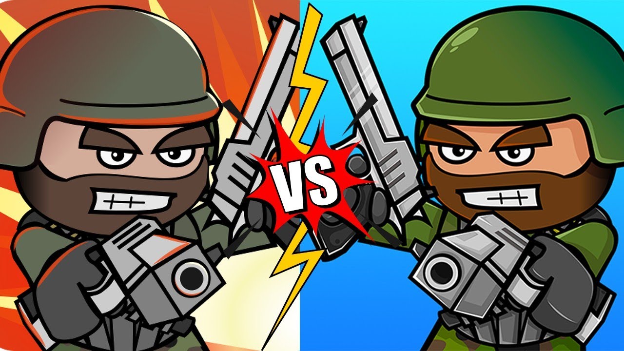 DA2 MiniMilitia vs MINI MILITIA CLASSIC in 2021 | 200K Subcribers Comeback Video