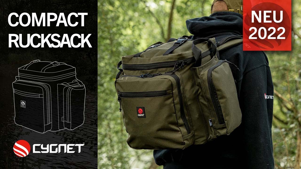 NEU 2022: Compact Rucksack von Cygnet Tackle | Luggage-Vorstellung | Angeltaschen | Karpfenangeln