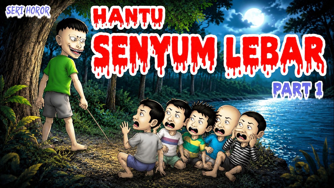 HANTU SENYUM LEBAR | ANIMASI HOROR SERI BOCAH #2