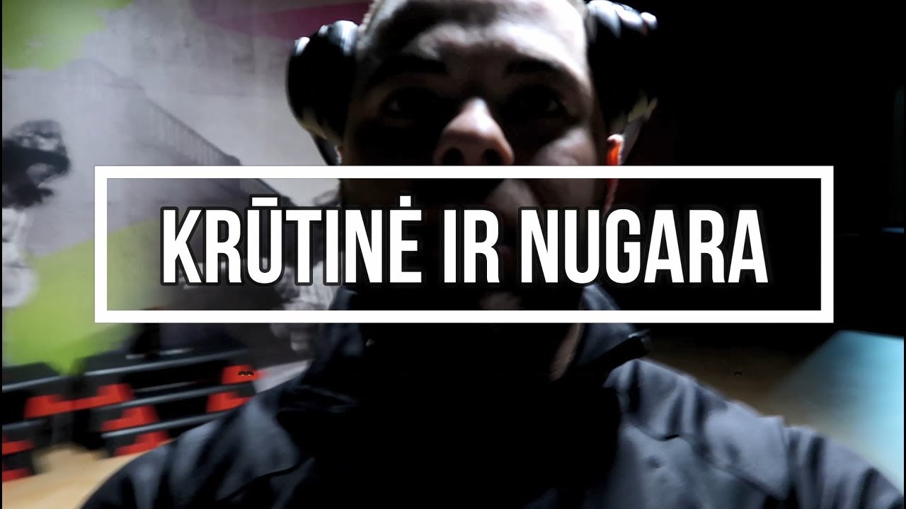 Krūtinės ir nugaros raumenų auginimo treniruotė