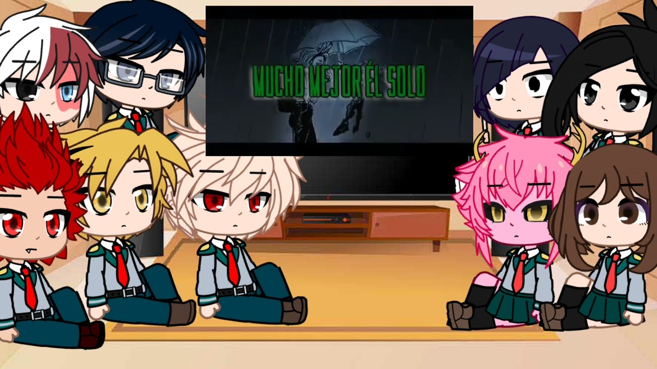 BNHA REACCIONA AL RAP DE DEKU VIGILANTE