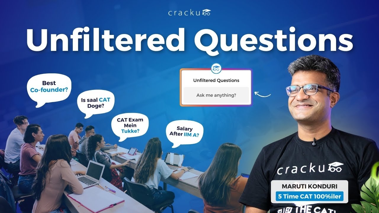 Maruti Sir Gives HONEST Answers to Students' TOUGHEST Questions | #UnfilteredQuestions