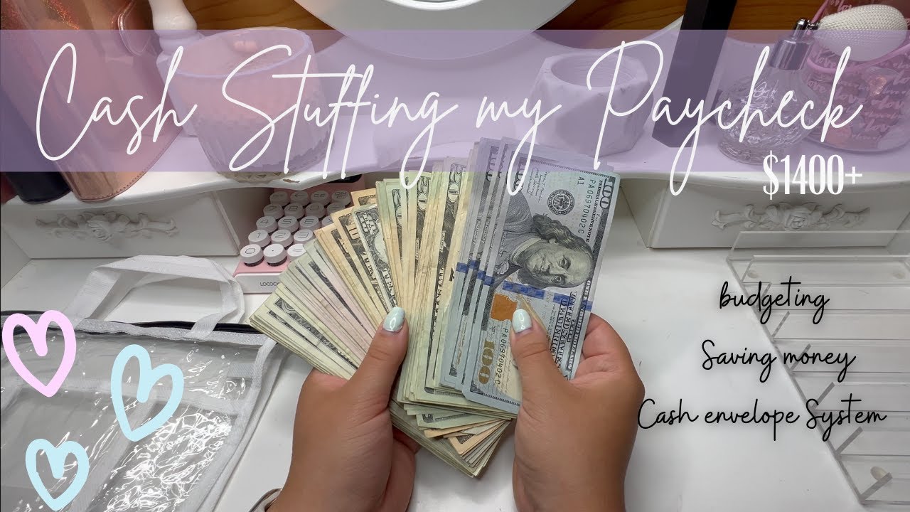 $1400+ | Cash Envelope Stuffing | 2024 | Cash Stuffing | How to Save Money | Sinking Funds