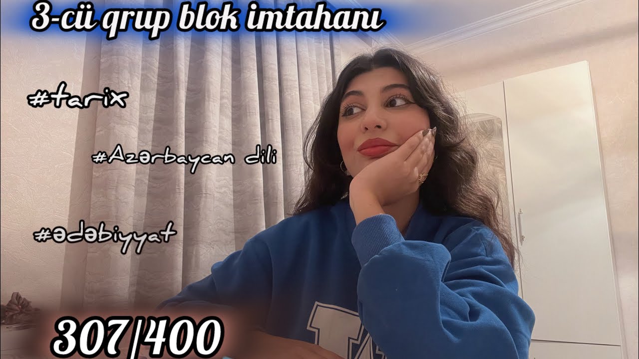 3-cü qruplara tövsiyə #blok #imtahan
