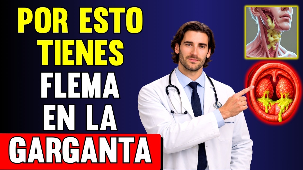 La VERDADERA Causa de la FLEMA CR&Oacute;NICA (Moco Constante en Garganta)