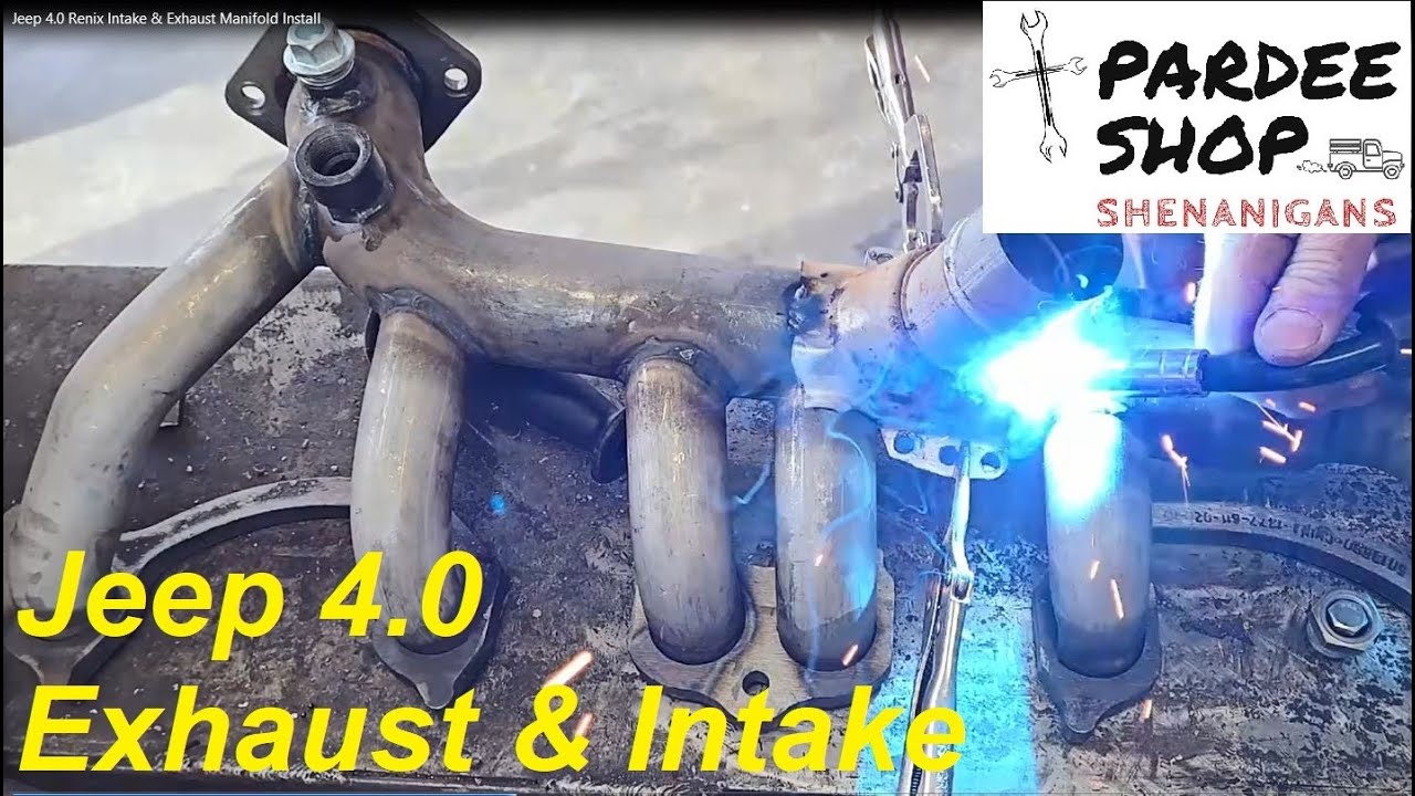 Jeep 4.0 Renix Intake & Exhaust Manifold Install