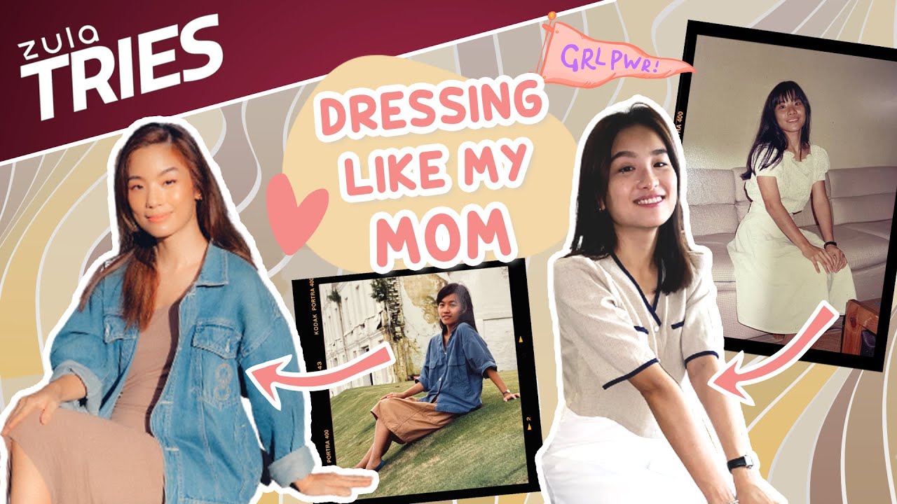 Dressing Like Our Moms In Their 20s For A Week | ZULA Tries