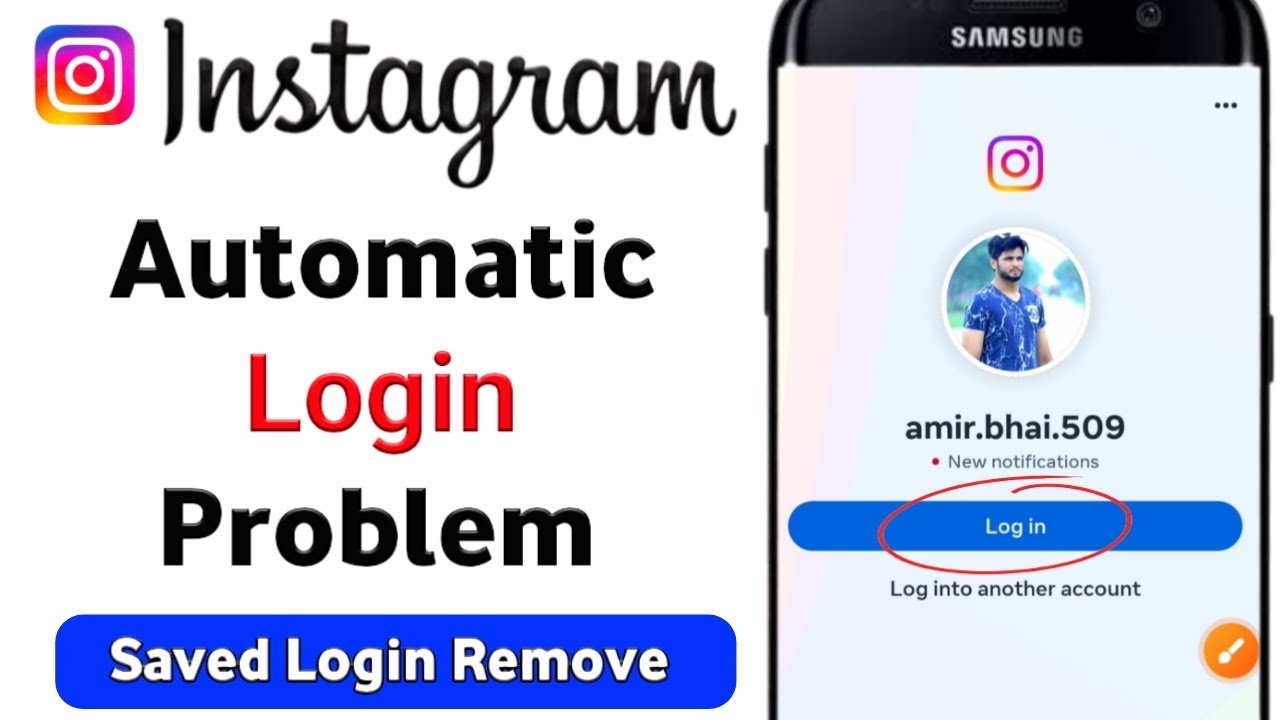 instagram auto save login kaise band kare||instagram another account login without password