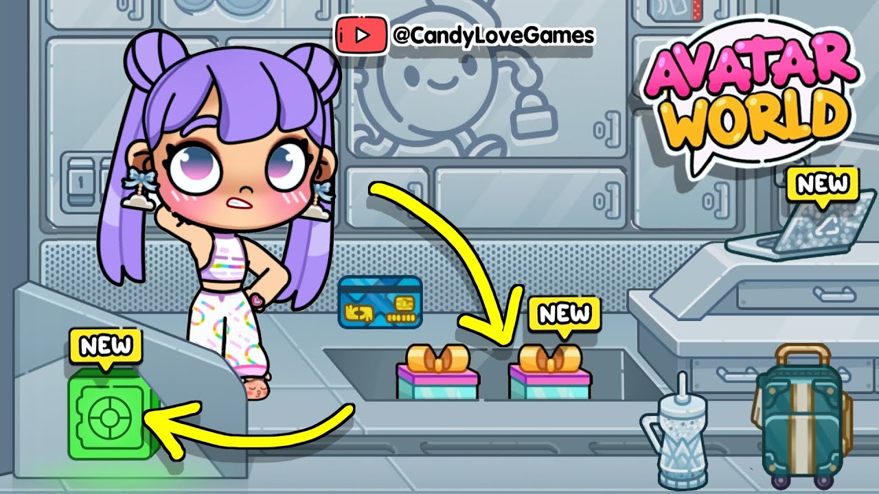 ALL 13 SECRETS IN A BANK SAFE // AVATAR WORLD / CANDY LOVE