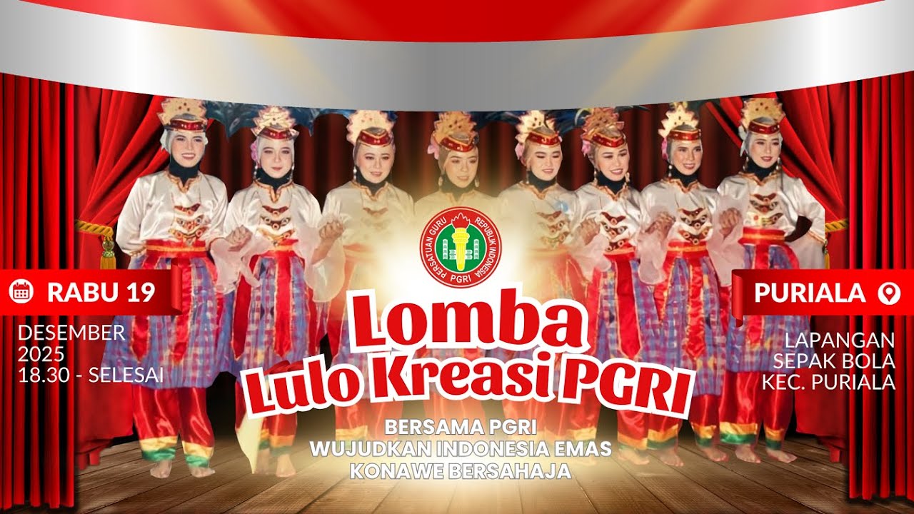 LOMBA TARI LULO KREASI PGRI