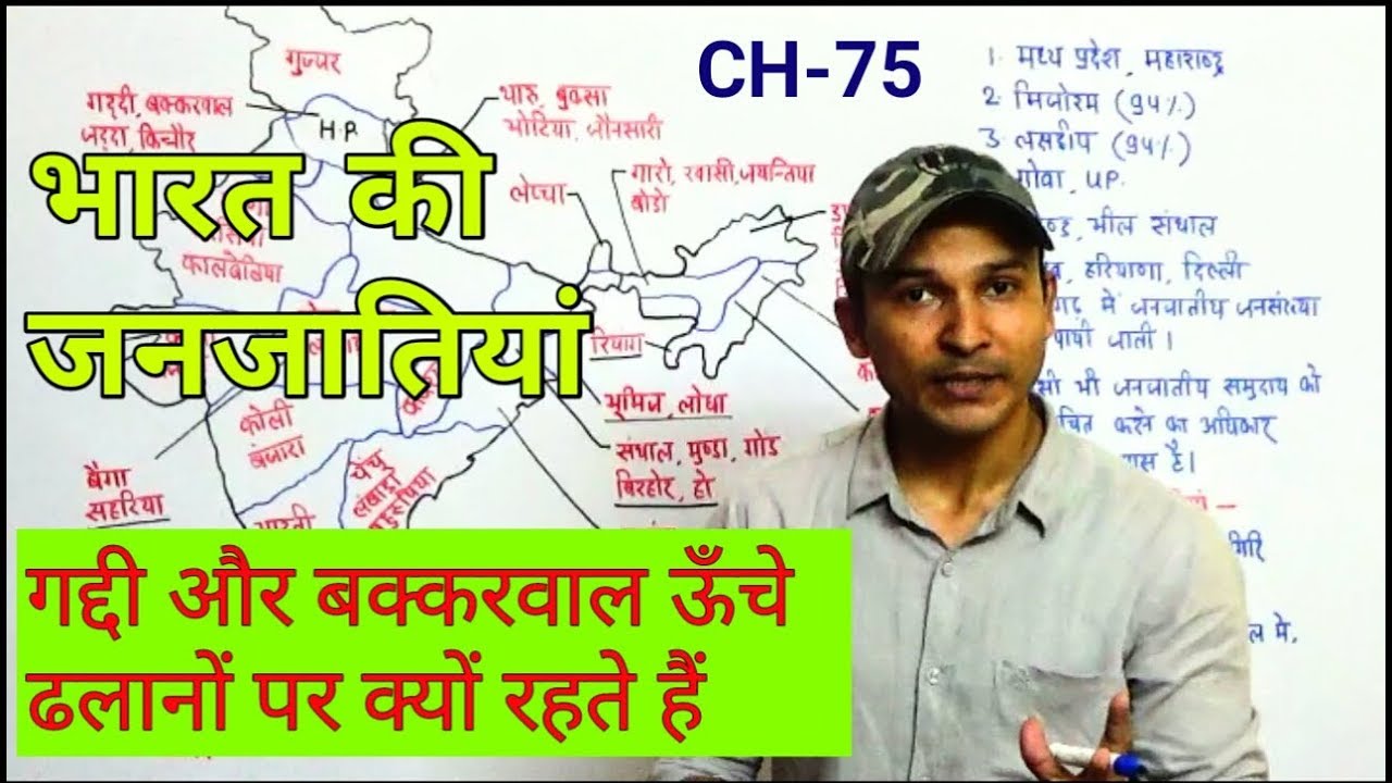 Indian Geography | Chapter - 75 | Indian Tribes | भारतीय जनजातियाँ | Target with Alok