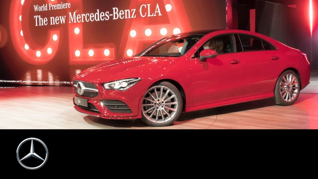 Mercedes-Benz CLA Coup&eacute; (2019) World Premiere at CES in Las Vegas | Re-Live
