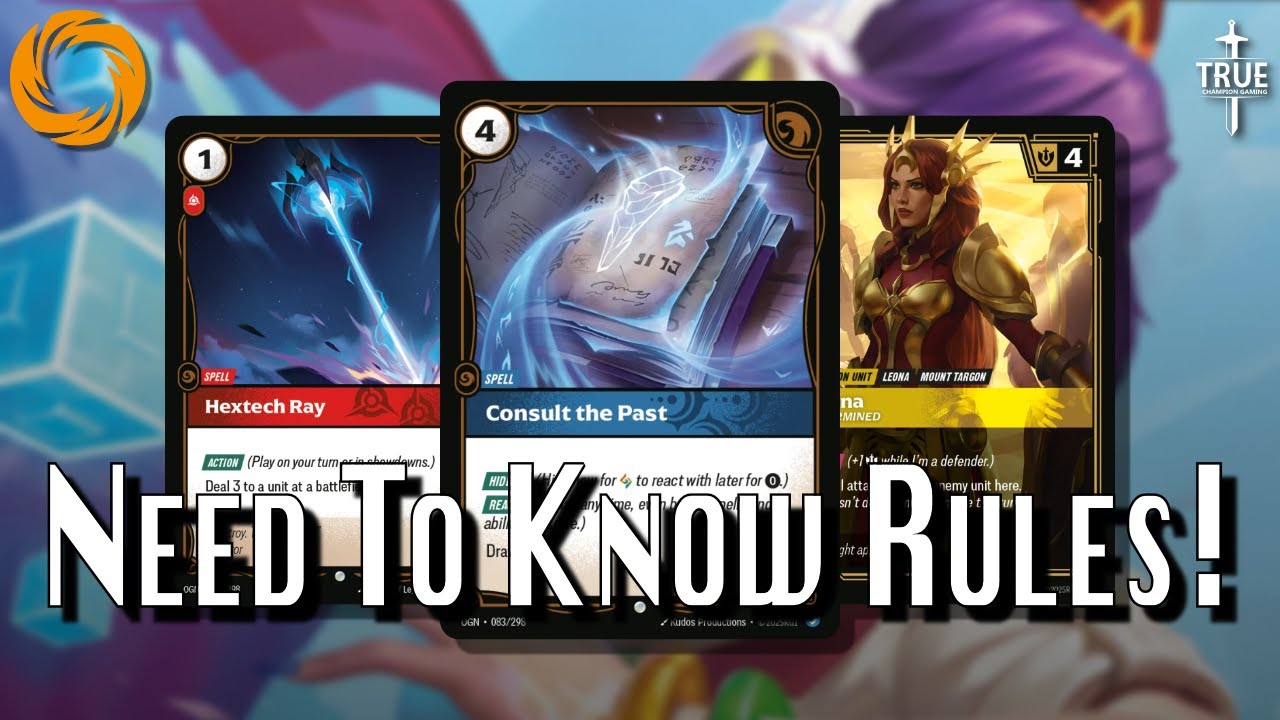 5 правил Riftbound, которые вам нужно знать | Riftbound TCG