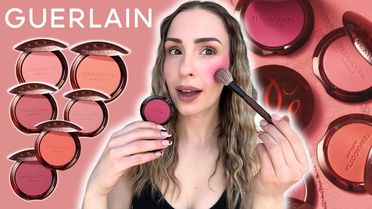 КАЖДЫЙ ОТТЕНОК! 😳 РУМЯНА GUERLAIN TERRACOTTA HEALTHY GLOW POWDER | Обзор, свотчи, сравнения