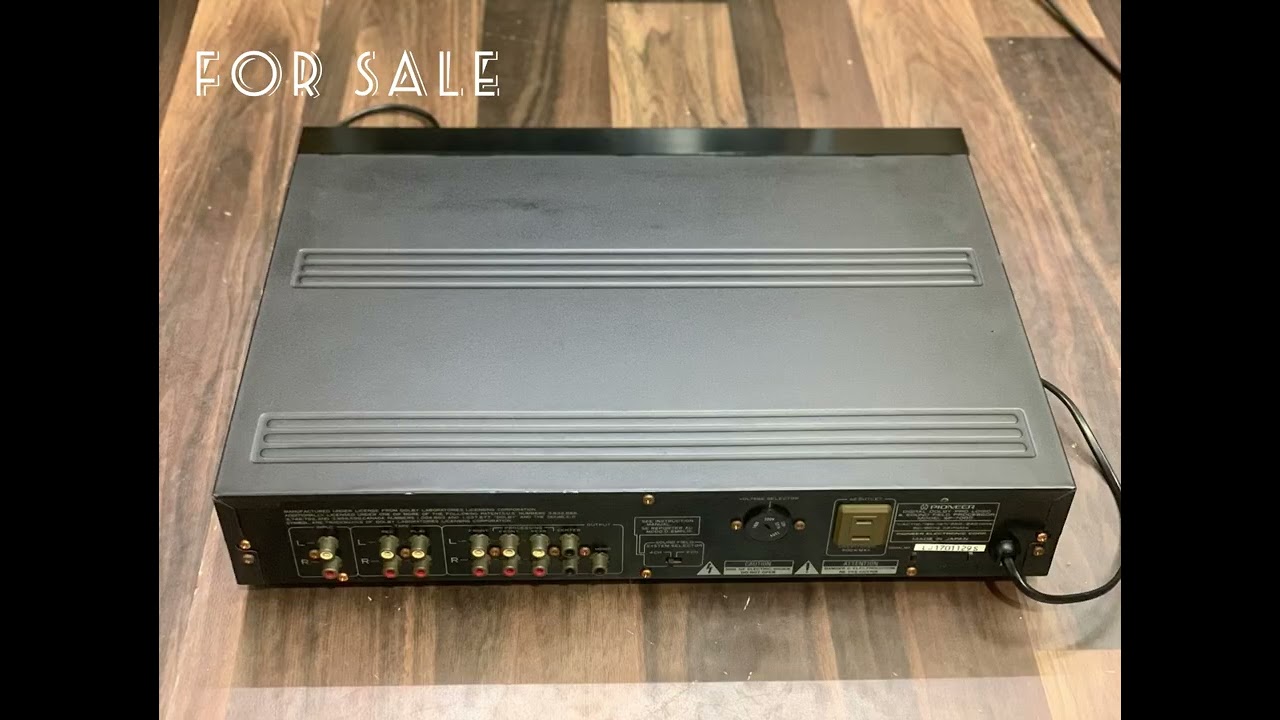 #Pioneer SP-700D digital sound field processor Dolby Pro Logic Surround, digital equalizer 