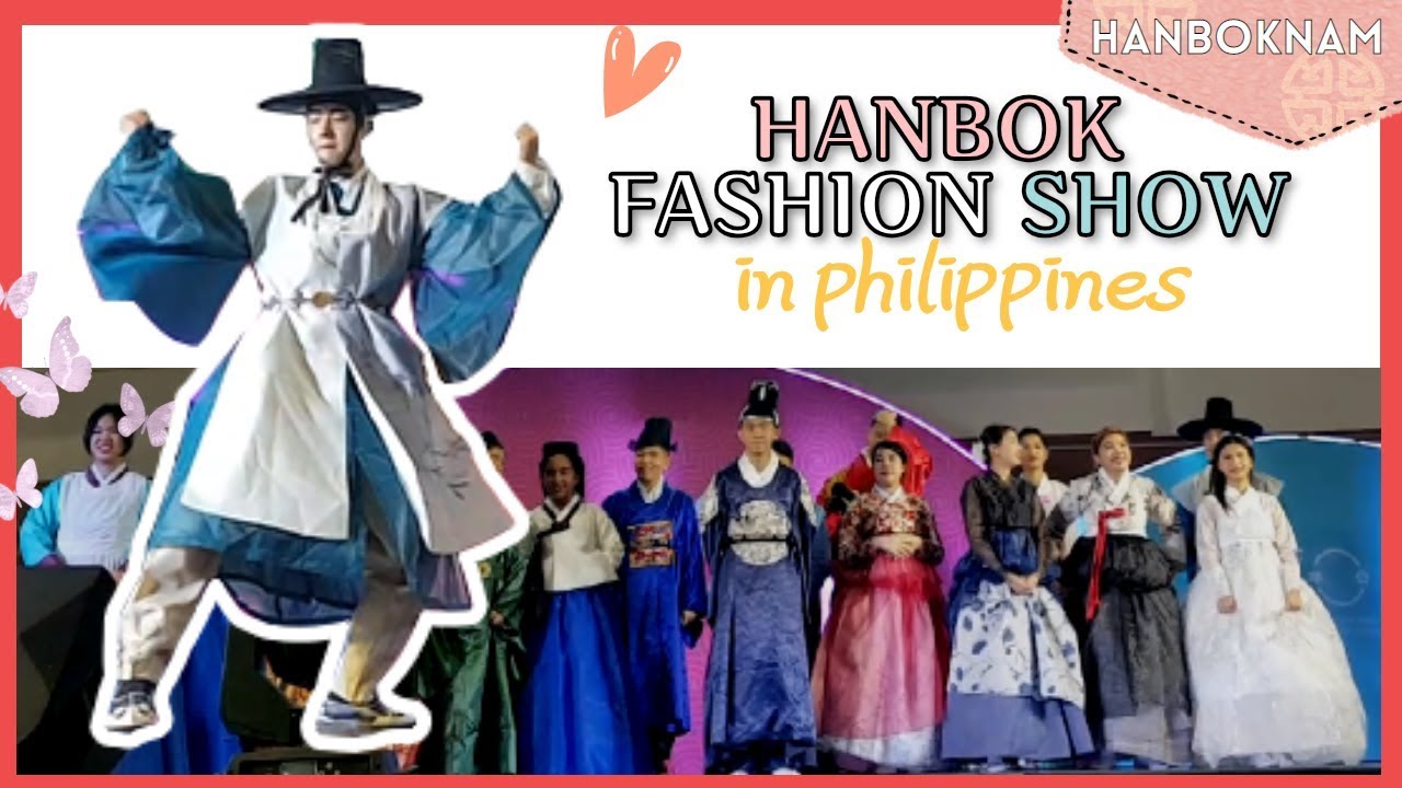 🇵🇭 Hanbok fashion show with University of the Philippines students!