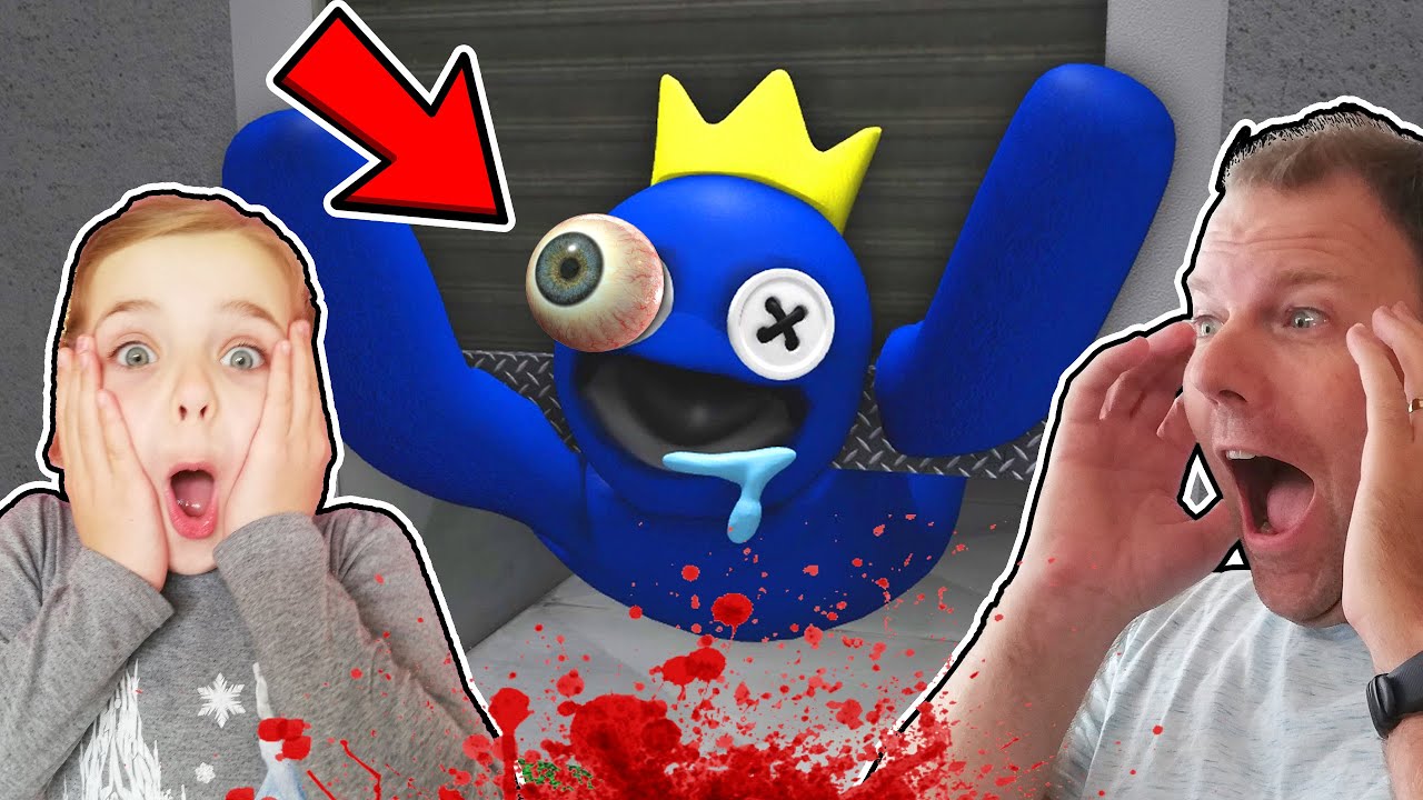 Vi FLYGTEDE fra Rainbow Friends... OG DET HER SKETE! (Walkthrough) Dansk ROBLOX