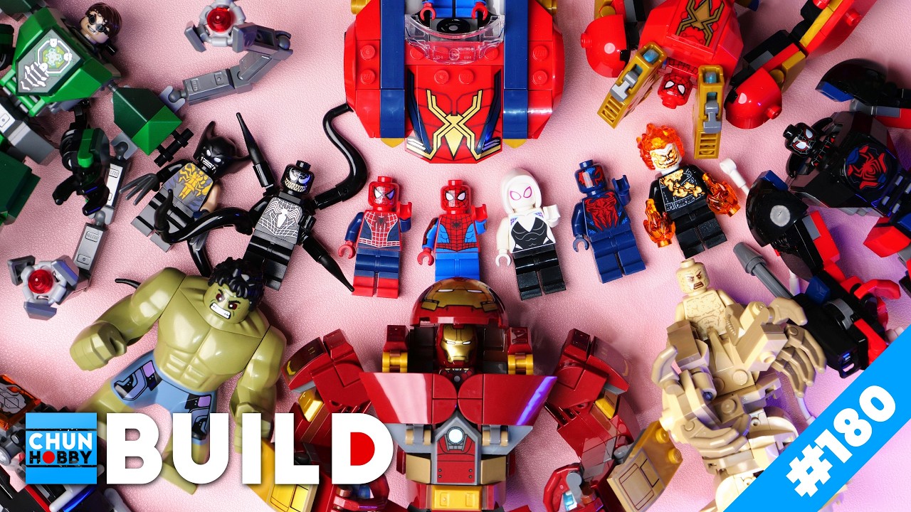 Spider-Man & IRON MAN Speed Build! LEGO MARVEL 2026 Collection Part 1 |LEGO MARVEL 2026 |Beat Build
