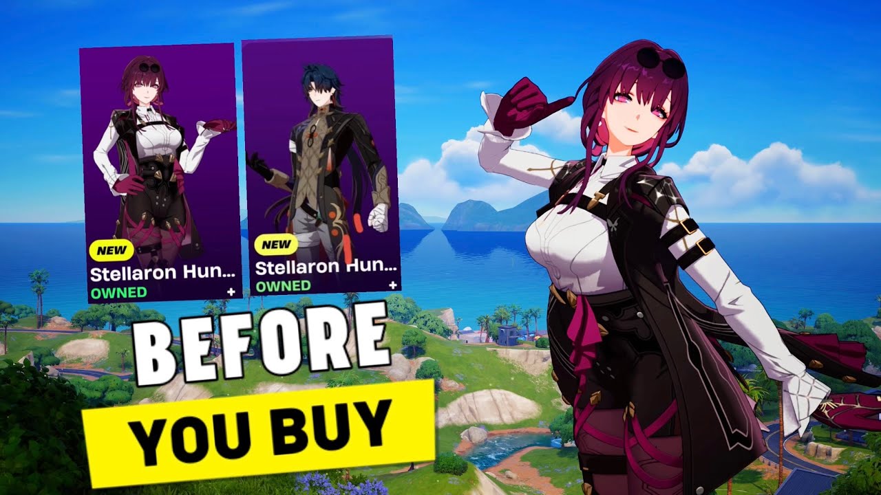 STELLARON HUNTER BLADE & KAFKA BUNDLE GAMEPLAY | HONKAI STAR RAIL x FORTNITE (Before You Buy)