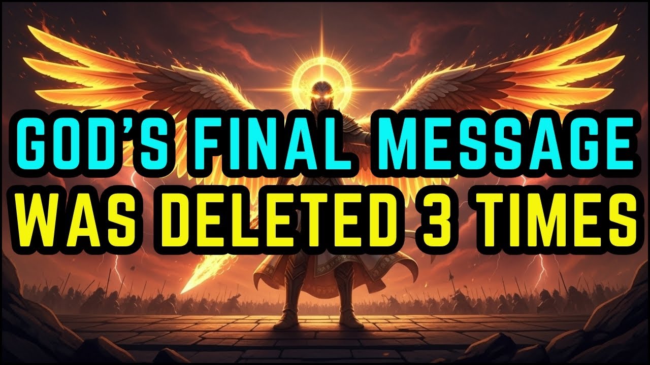 Chosen One, God Left This Final Note For You Now — Listen Closely!