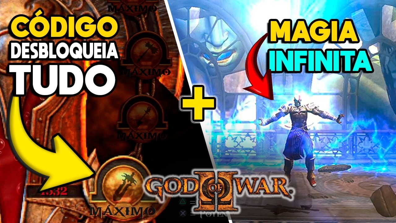 God of War 2 - CÓDIGO Secreto que Debloqueia tudo + Magia INFINITA! (2026)