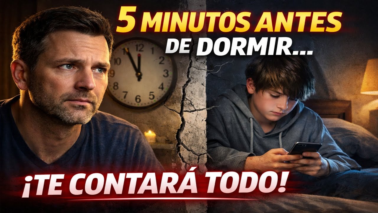 El SECRETO de 5 minutos antes de dormir para que tu adolescente te lo cuente TODO