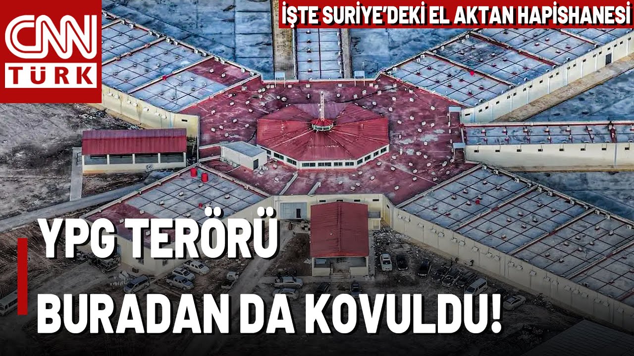 Artık YPG Yok: İşte Suriye'nin Kontrolüne Geçen Rakka'daki El Aktan Hapishanesi!