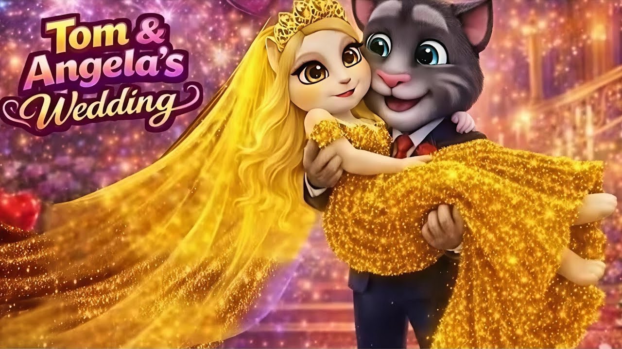A kind family of cats changed the life of a poor little kitten forever.😻 My Talking Angela 2 & Tom