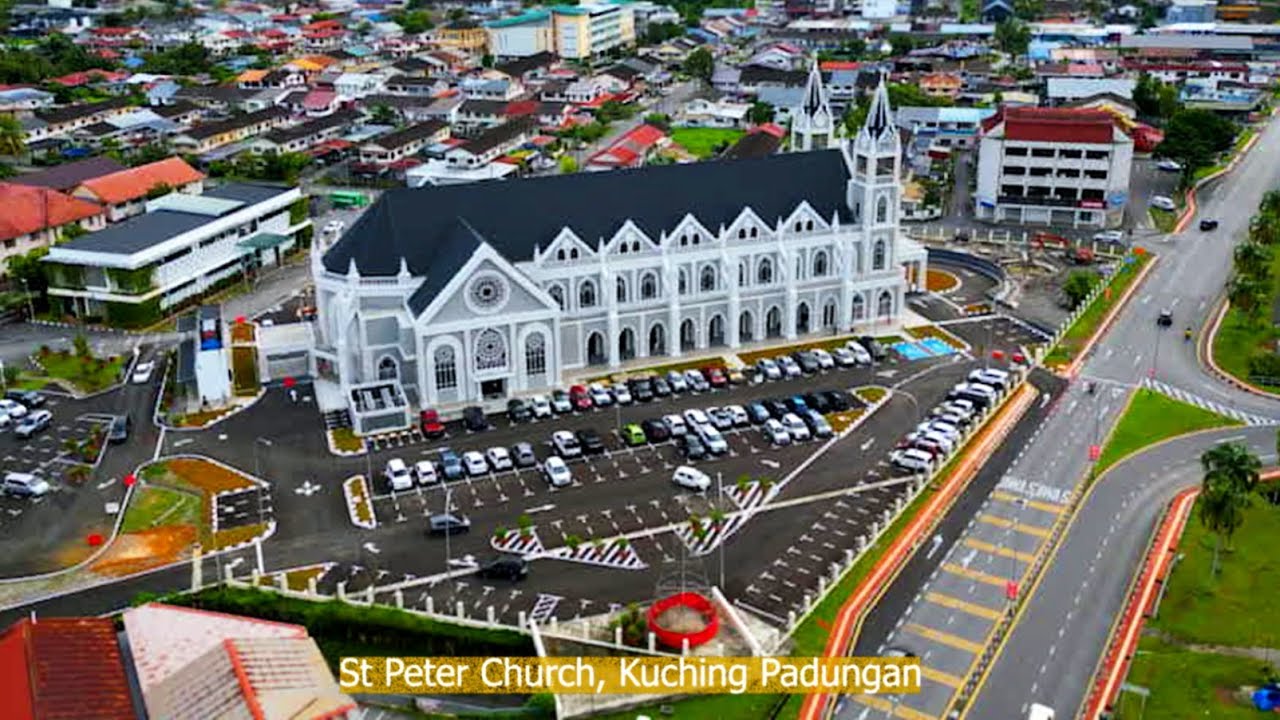 St Peter Church at Kuching Padungan Sarawak | Mini 3 Pro | 4K