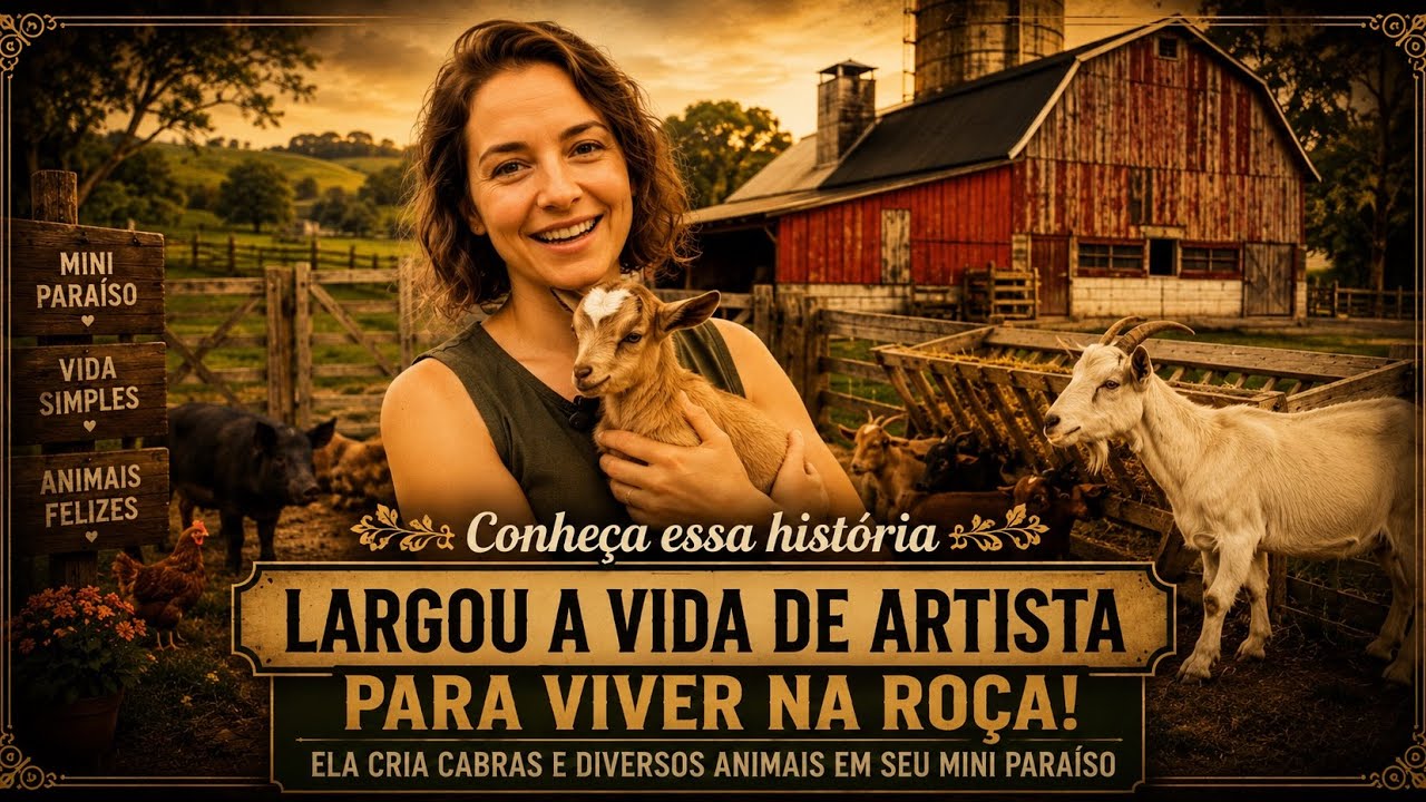ELA CRIA CABRAS E DIVERSOS ANIMAIS EM SUA FAZENDA • Raízes Do Brasil 