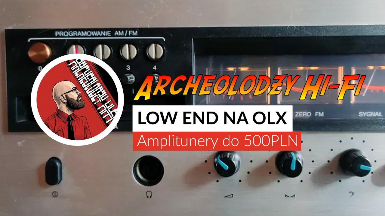 Low End na OLX - czyli amplitunery  vintage do 500 PLN @archeolodzy_hi-fi  odc. 161 #hifi