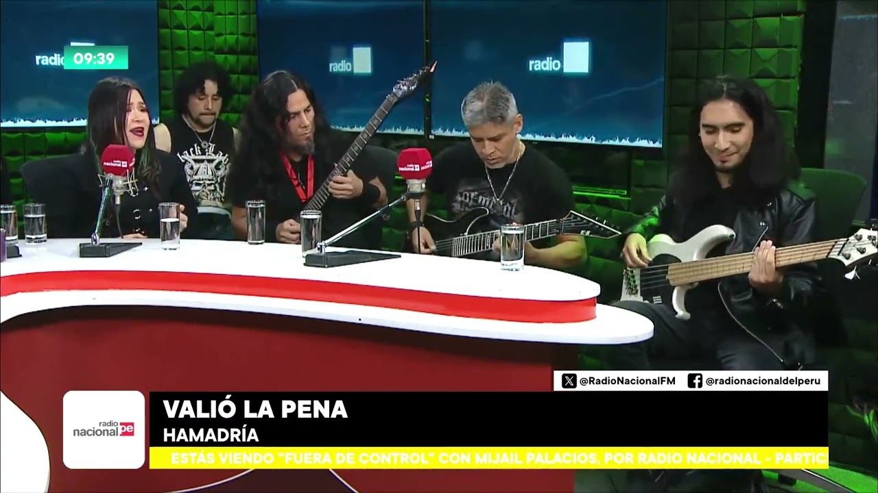 Hamadria  en vivo en Radio Nacional.pe