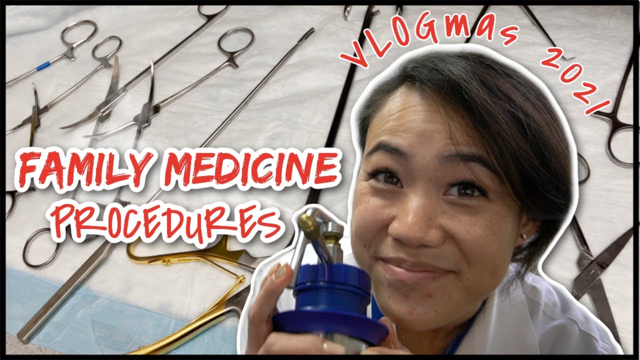 Family Med Clinic Procedures! (Day in The Life of a Doctor Mom) VLOGmas ep 10
