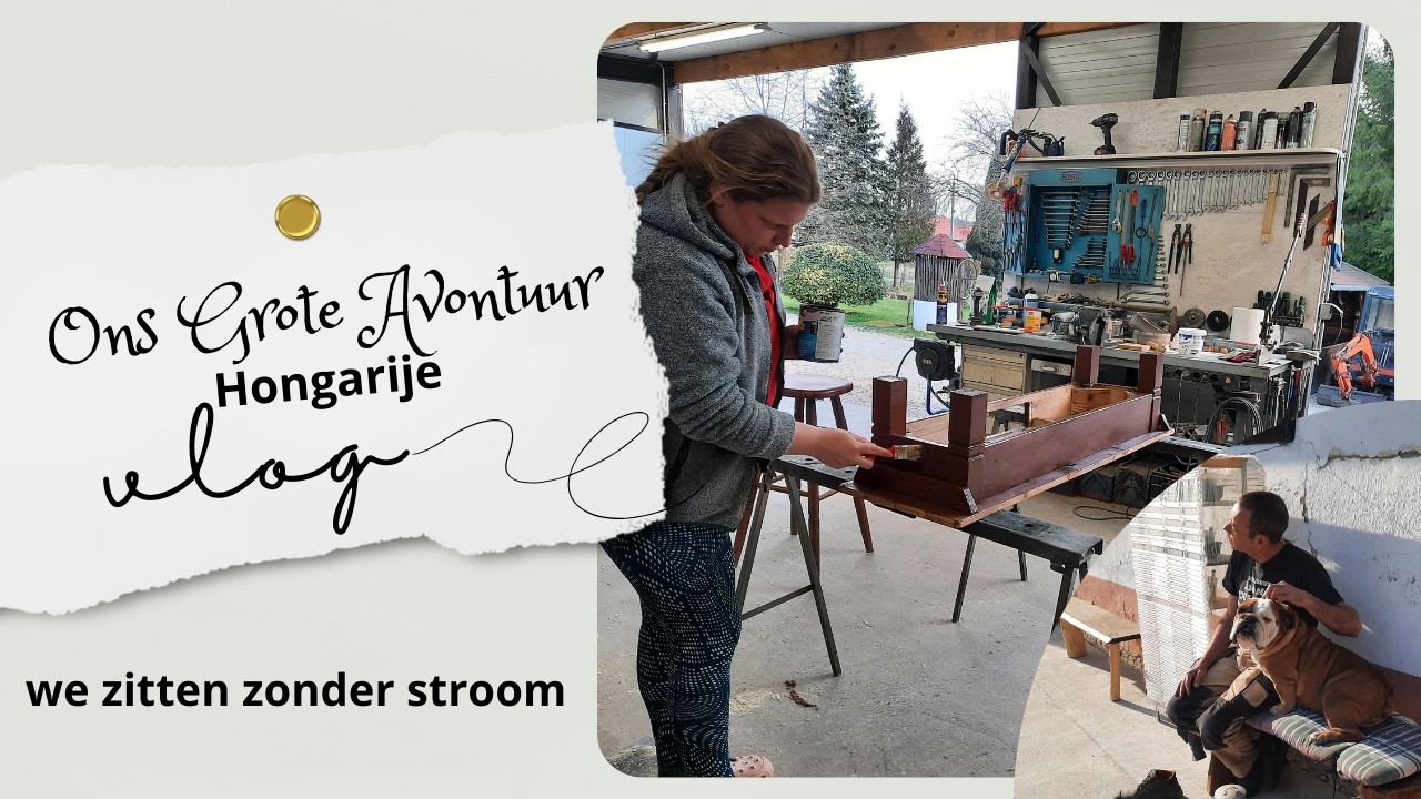 HondenTafel Nu Echt Opknappen | wonen in Hongarije #467