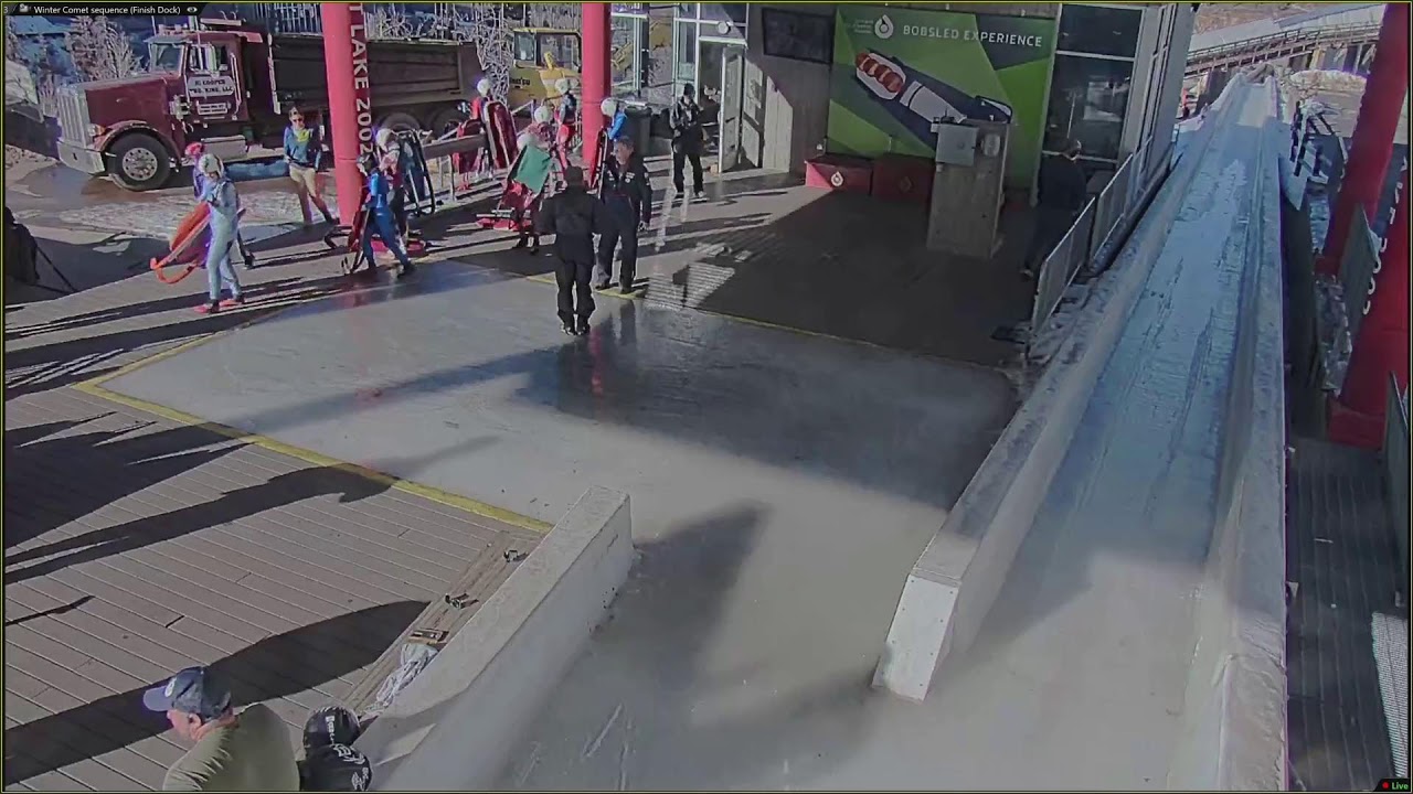 Utah Olympic Park Bobsled Pilot Training Livestream 1/15/2025