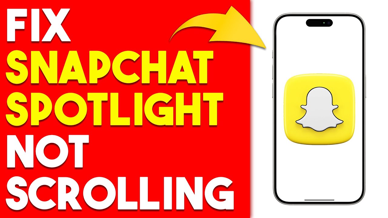 How To Fix Snapchat Spotlight Not Scrolling (Troubleshoot Snapchat Spotlight That Won't Scroll)
