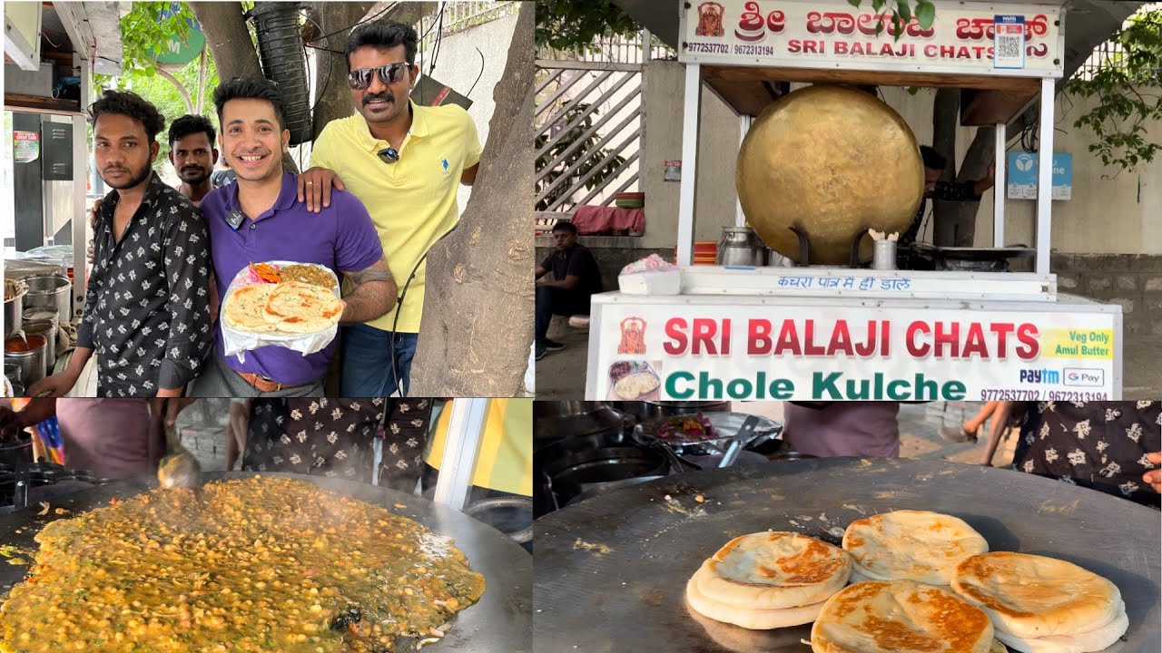 Создание Ultimate Chole Kulche | Чоле Кульче в стиле Дели в Намме Бангалоре