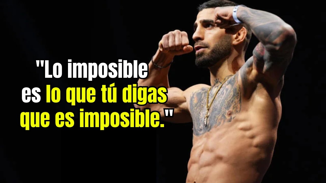 No hay nada IMPOSIBLE -  Ilia Topuria - Discurso de Mentalidad y Motivación