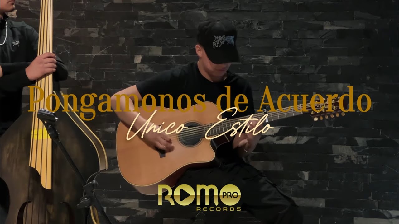 Único Estilo - Pongamonos de Acuerdo  [En Vivo]