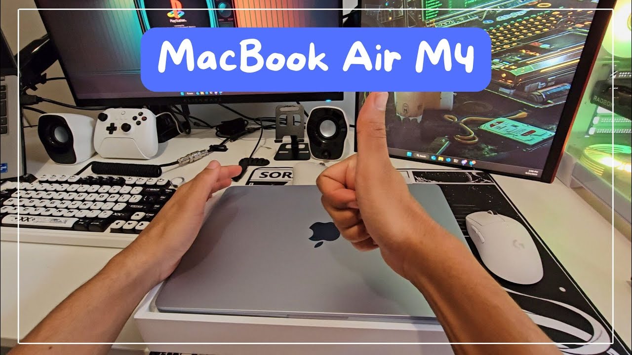 NOVO MacBook Air M4 em MÃOS! Unboxing (PT-BR) - 2025