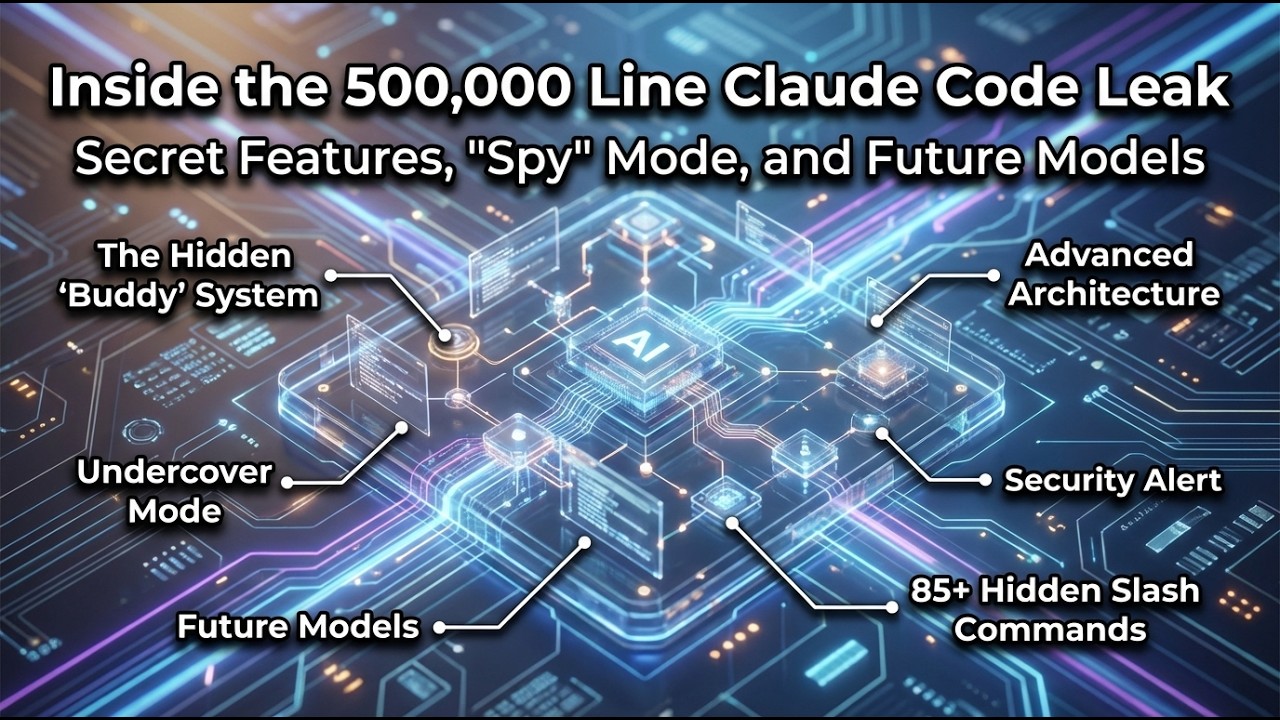 Inside the 500,000 Line Claude Code Leak: Secret Features, 