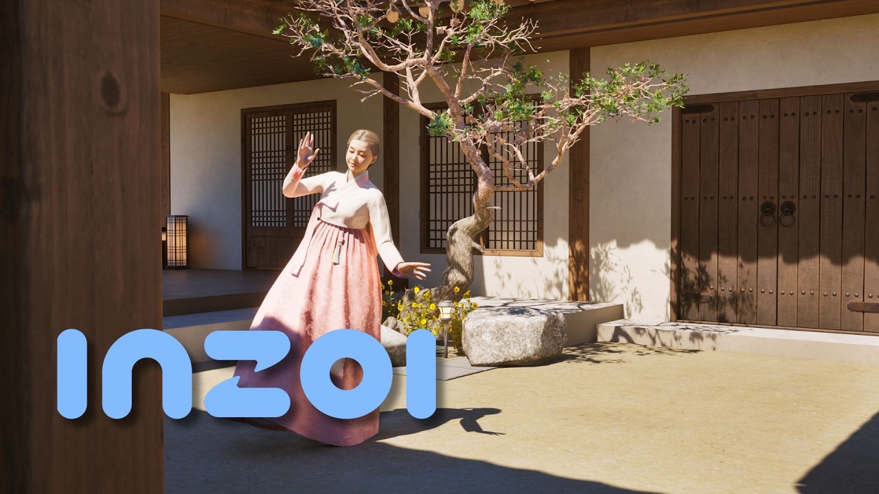 CONSTRUCTION MODE + Ullim Café Renovated I Went to See Everything in Downtown!! | inZOI