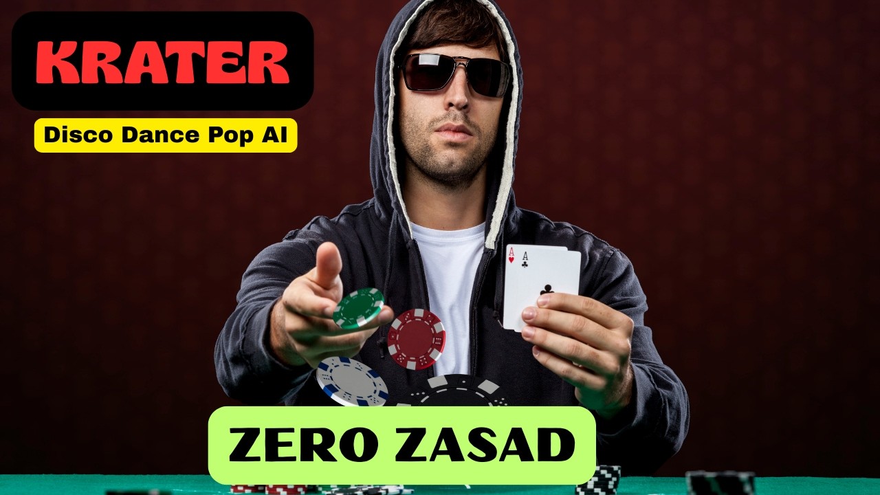 Krater Zero zasad (Official Video) Disco Synth Pop AI