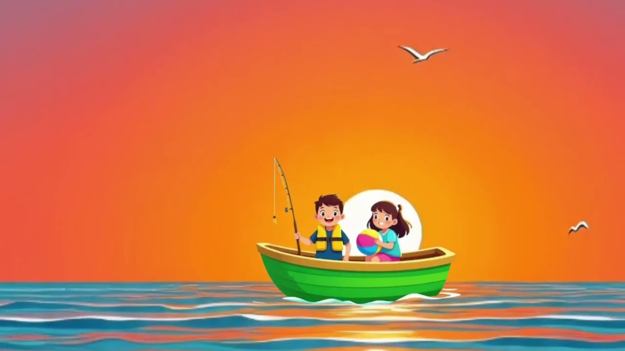 Row row row your boat l bedtime song l lullabies l lullaby 