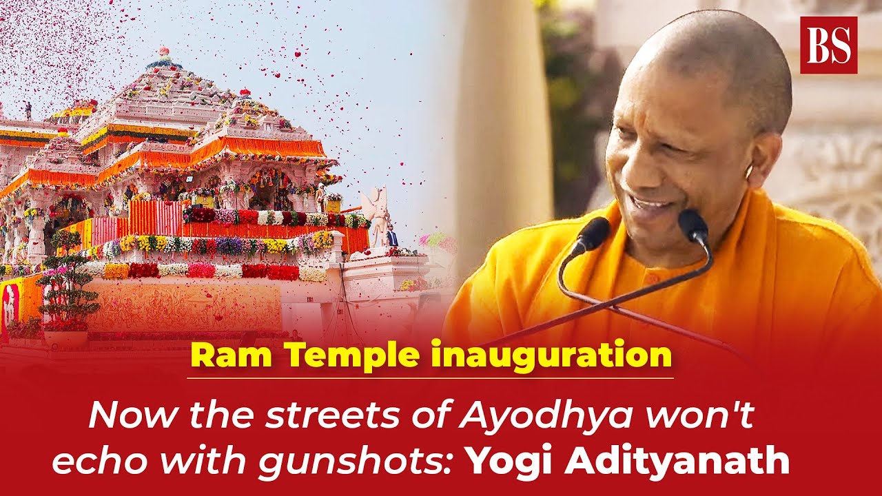 Ram Mandir Pran Pratishtha | Now the streets of Ayodhya won't echo with gunshots: Yogi Adityanath