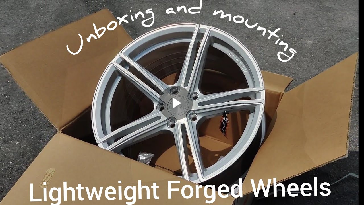 Stance Wheel SF08 Mounting on a BMW 340i