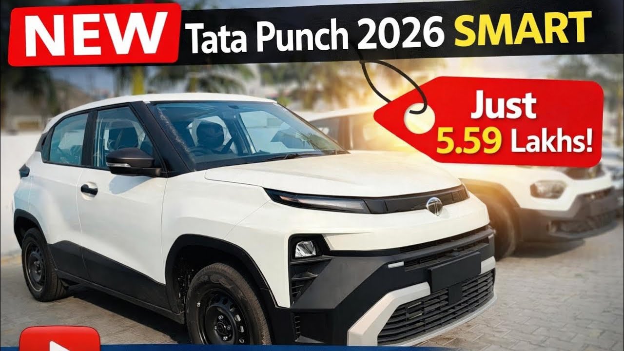Tata Punch 2026 Smart Variant | Cheapest SUV at ₹5.59 lakhs? 