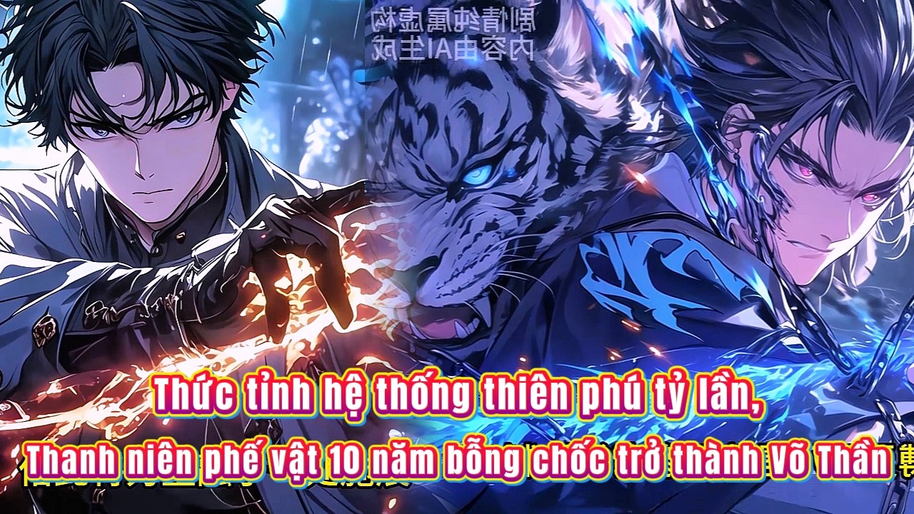 Thức tỉnh hệ thống thiên phú tỷ lần, thanh niên phế vật 10 năm bỗng chốc trở thành Võ Thần