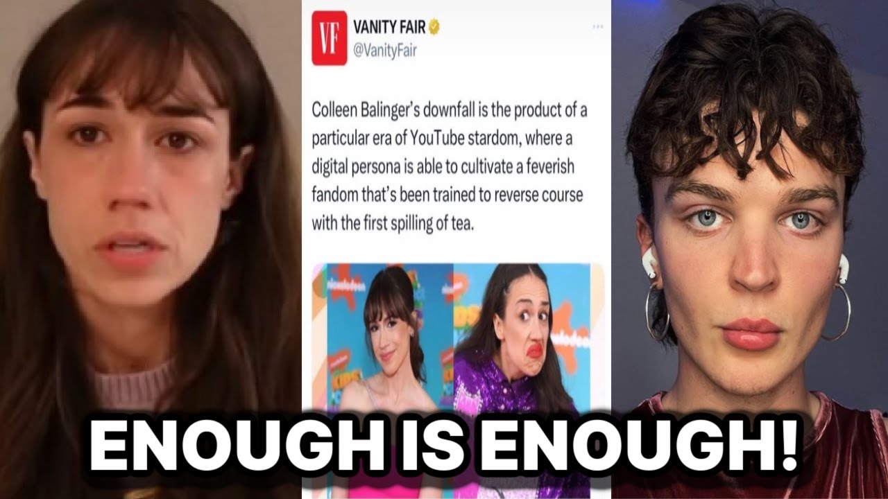 COLLEEN BALLINGER ENOUGH IS ENOUGH! & THIS ARTICLE WAS DISGUSTING!